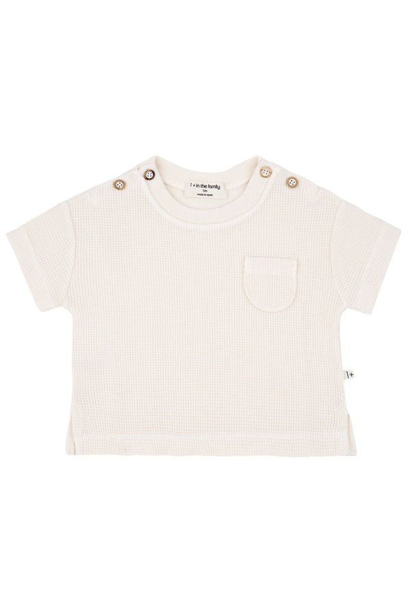 KIDS 1+ in the Family Baby Delion T-Shirt - Cream