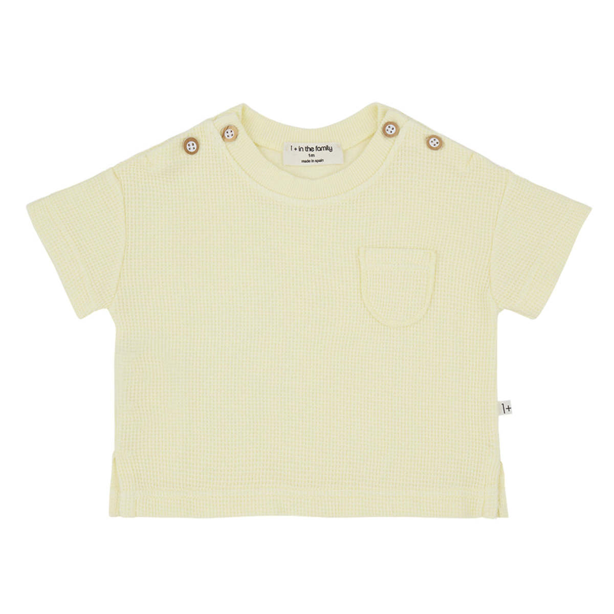 KIDS 1+ in the Family Delion T-Shirt - Yellow - Image 1 of 2