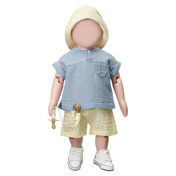 KIDS 1+ in the Family Egas Sun Hat - Yellow