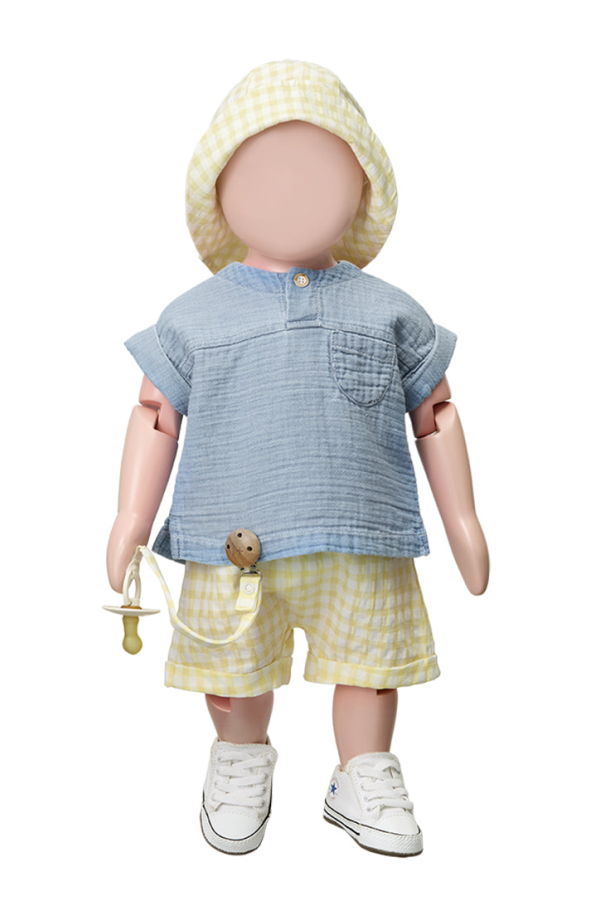 KIDS 1+ in the Family Egas Sun Hat - Yellow