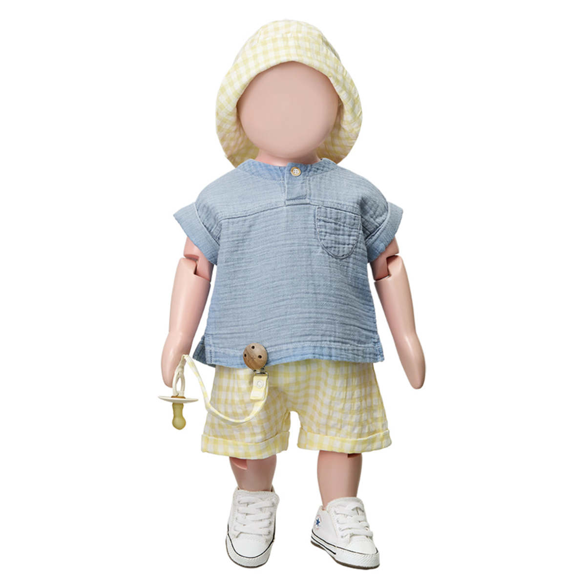 KIDS 1+ in the Family Egas Sun Hat - Yellow - Image 2 of 3