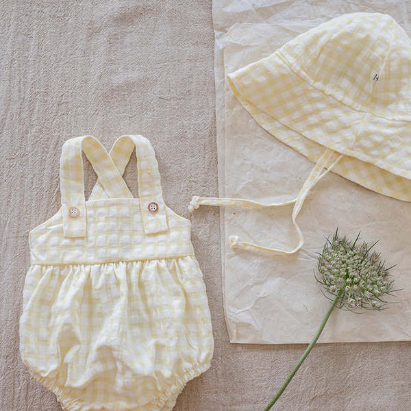 KIDS 1+ in the Family Egas Sun Hat - Yellow