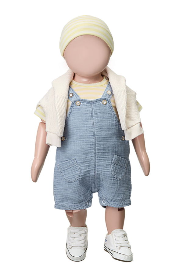 1+ in the Family Gio Baby Hat - Yellow