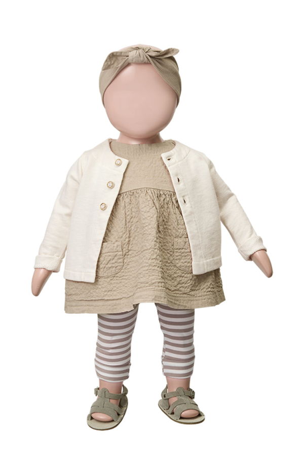 1+ in the Family Baby Noa Headband - Brown