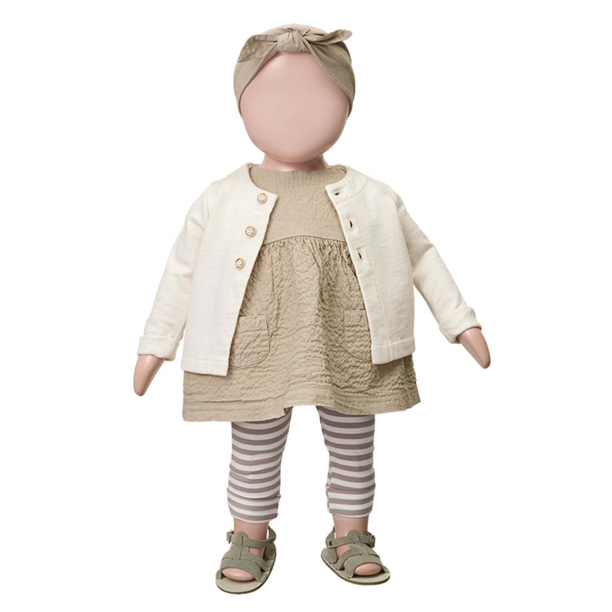 1+ in the Family Baby Noa Headband - Brown - Image 2 of 2