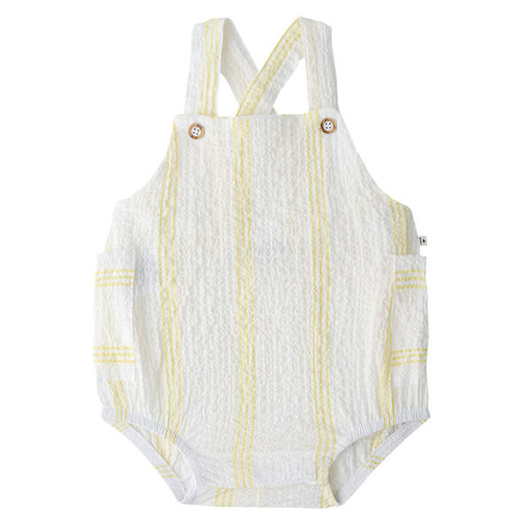 KIDS 1+ in the Family Portitxol Romper - Yellow KIDS 1+ in the Family Portitxol Romper - Yellow