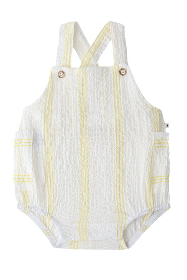 KIDS 1+ in the Family Portitxol Romper - Yellow