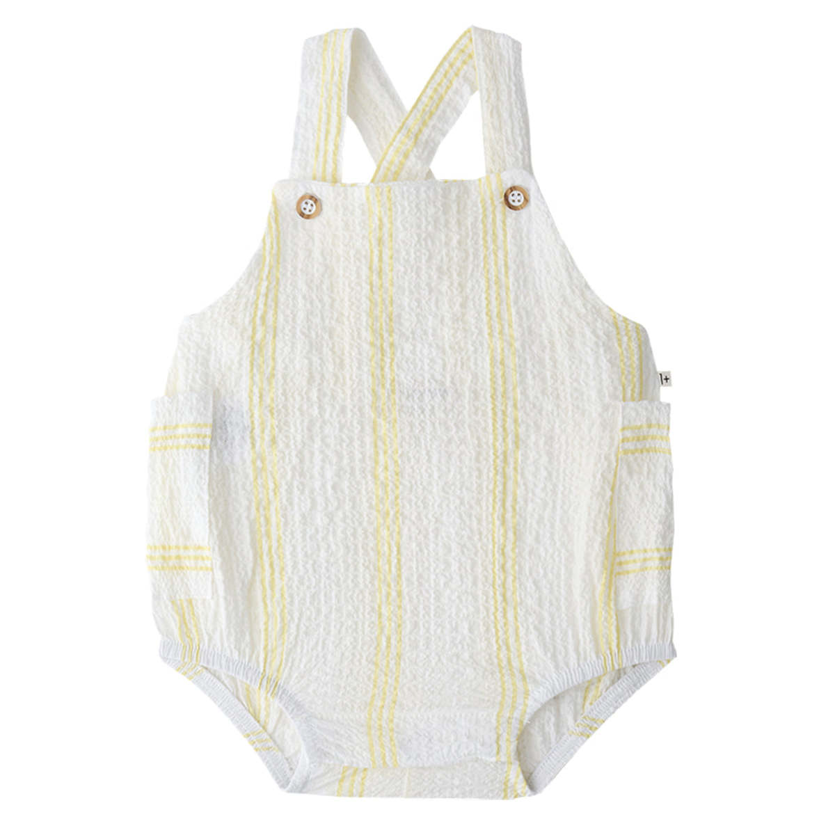 KIDS 1+ in the Family Portitxol Romper - Yellow - Image 1 of 3