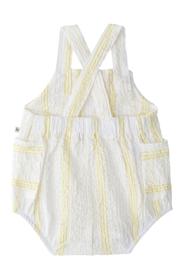 KIDS 1+ in the Family Portitxol Romper - Yellow
