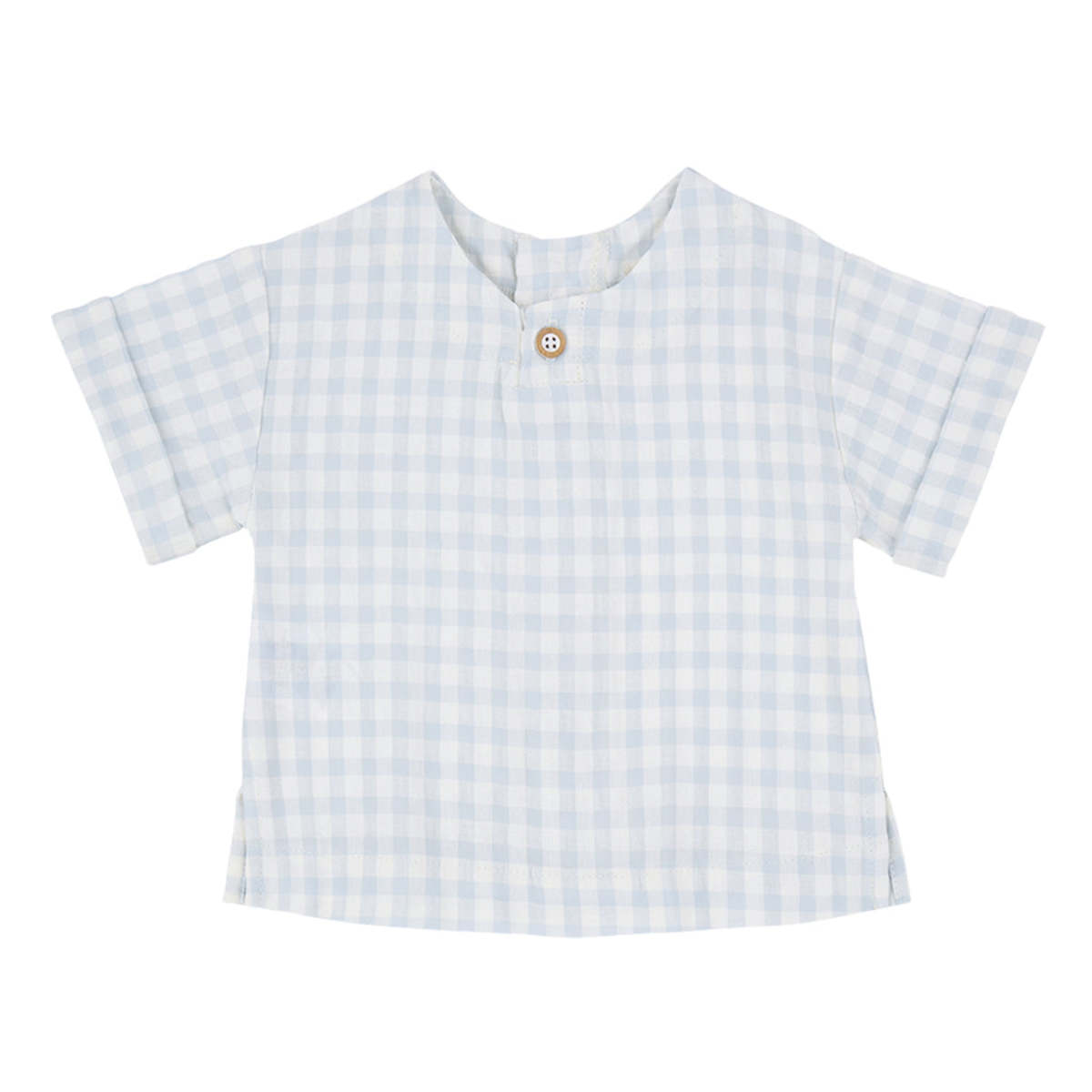 KIDS 1+ in the Family Baby Santorini Shirt Top - Blue - Image 1 of 3