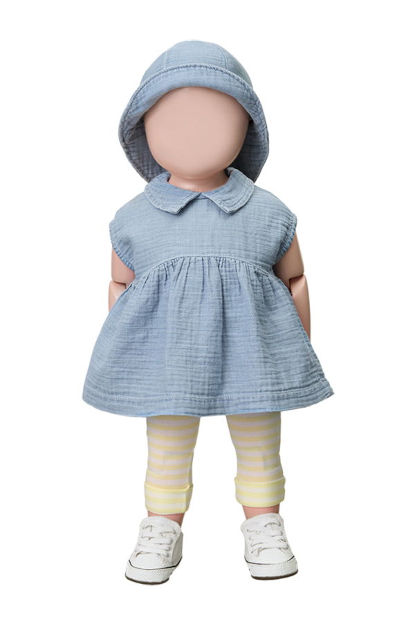 1+ in the Family Baby Saul Leggings - Yellow