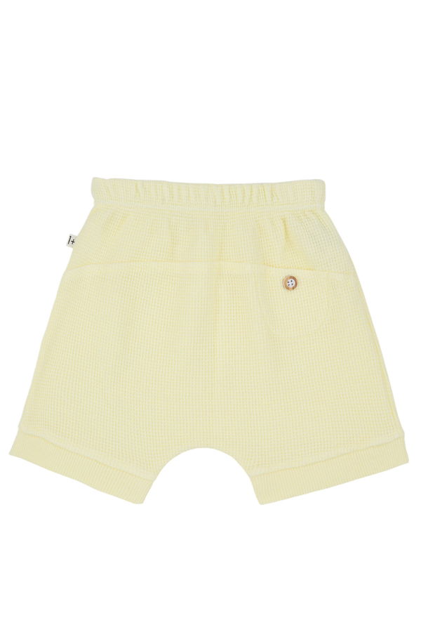1+ in the Family Baby Sime Shorts - Pastel Yellow
