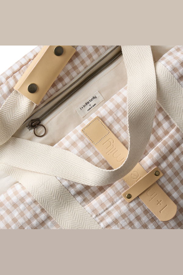 1+ in the Family Diaper Bag - Brown