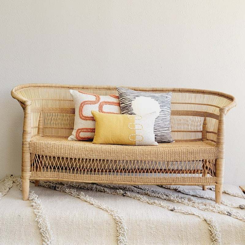 Kanju Interiors Landscapes Block Throw Pillow