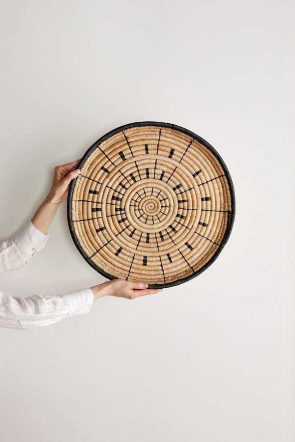 Kanju Interiors Lero Woven Wall Disc