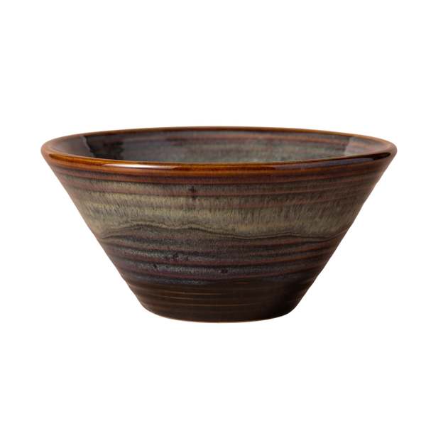 Ten Thousand Villages Mekong Drip Glaze Bowl