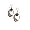 Ten Thousand Villages Ojo Silver Wire Wrapped Earrings - Thumbnail 1