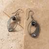 Ten Thousand Villages Ojo Silver Wire Wrapped Earrings - Thumbnail 2