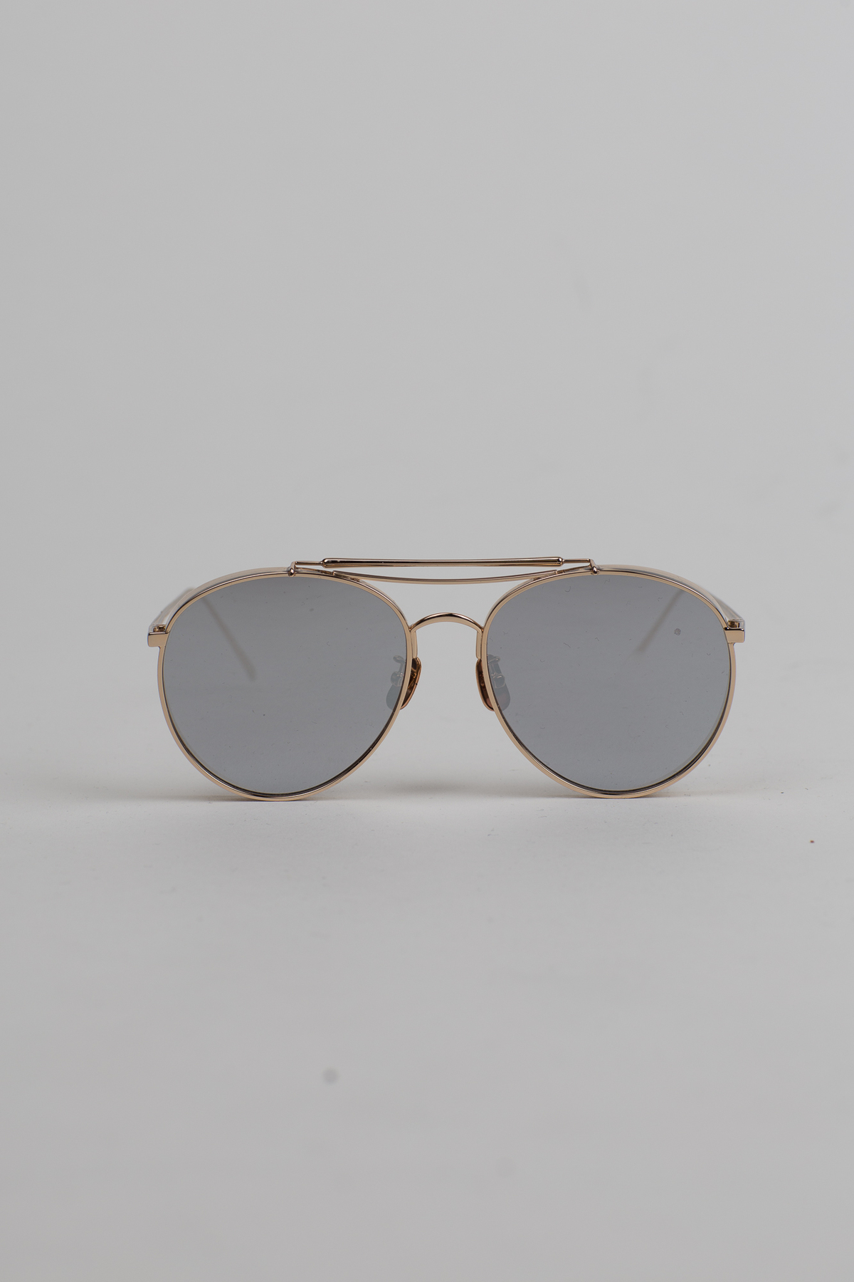 Gentle Monster Big Bully 032(1M) Sunglasses - Gold/Silver | Garmentory