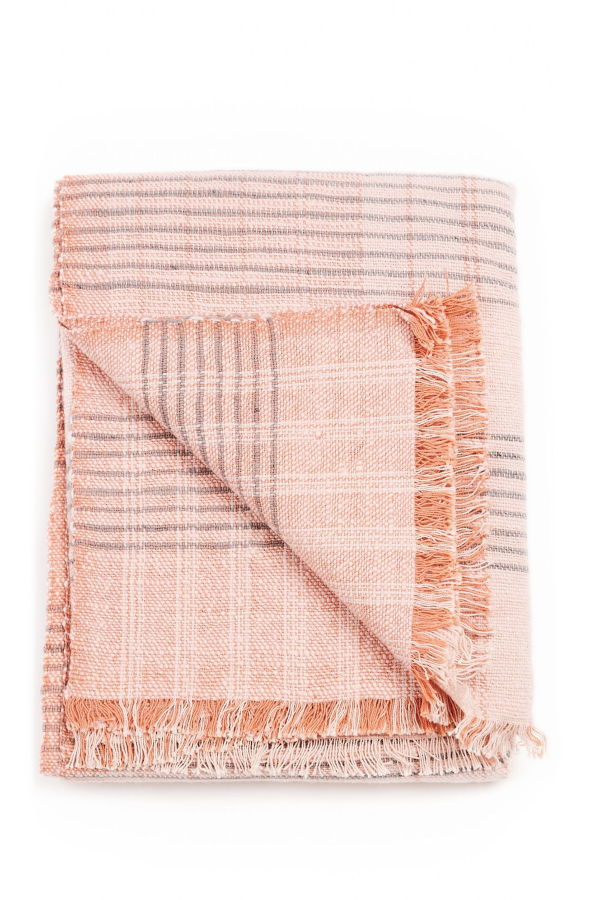 Variously Silica Rose Throw