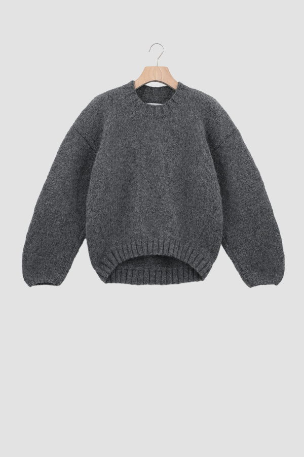 JULIA JENTZSCH Fiennes Baby Alpaca Merino Blend Handknit Sweater