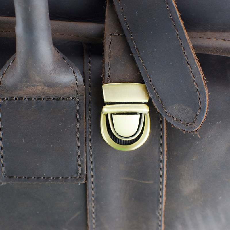 Prince of Scots Wanderlust Small Everyday Bag - Dark Brown