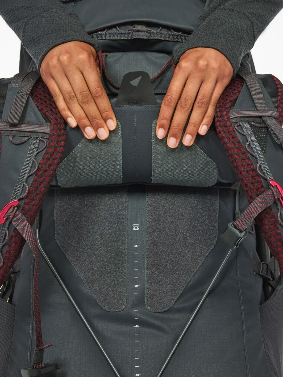 Klättermusen Gungne 43L Backpack - Ash Red - Image 6 of 8