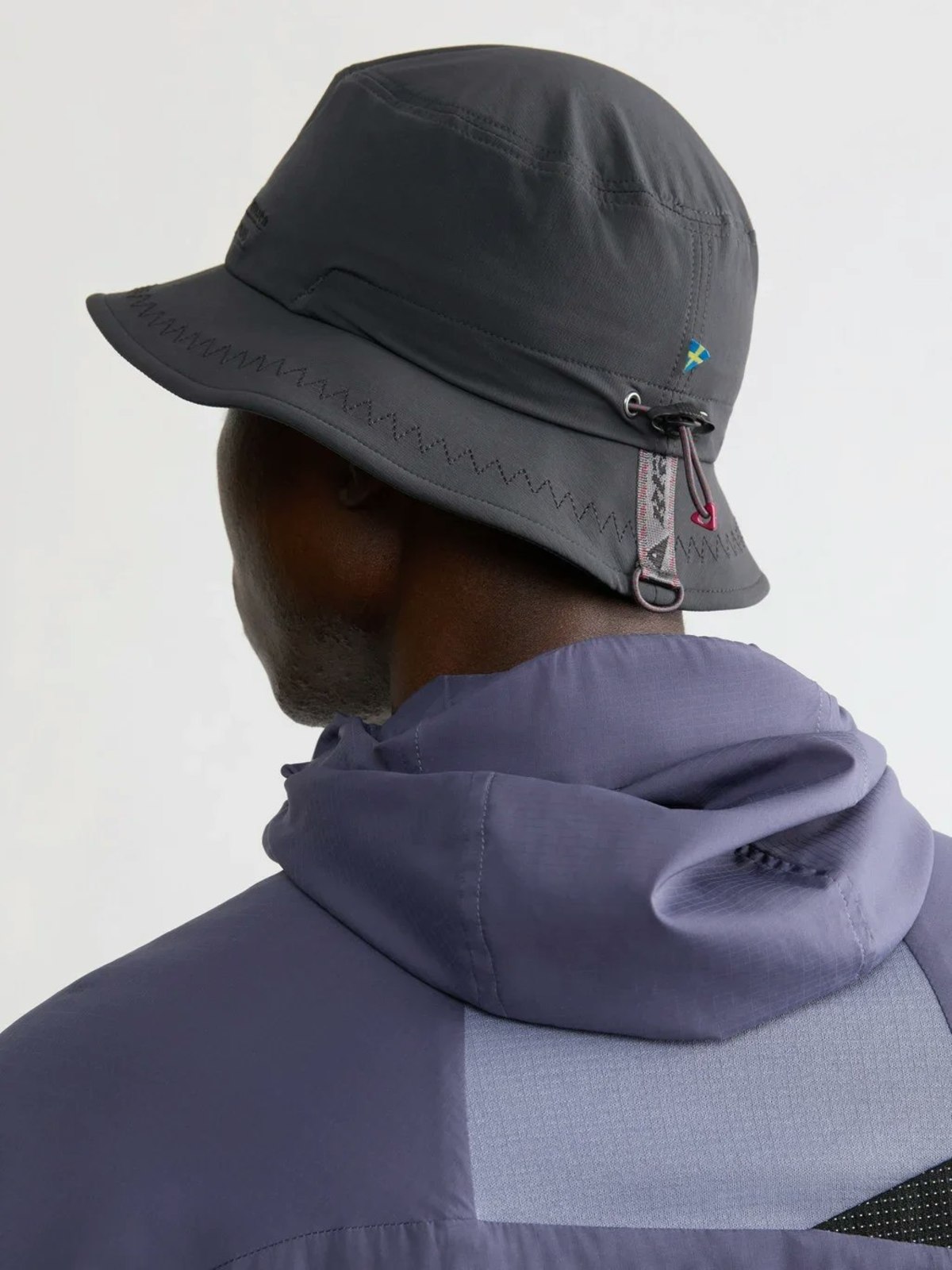 Klättermusen Skuld Bucket Hat - Raven - Image 4 of 7