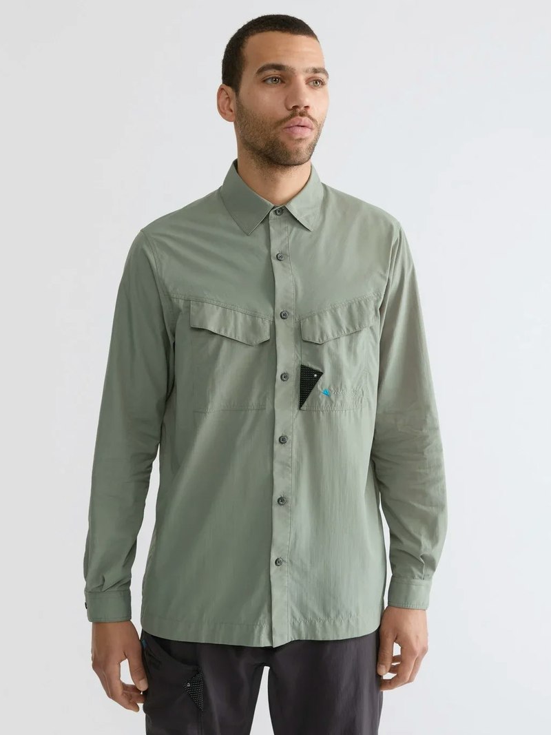 Klttermusen Syn LS Shirt - Green Lake