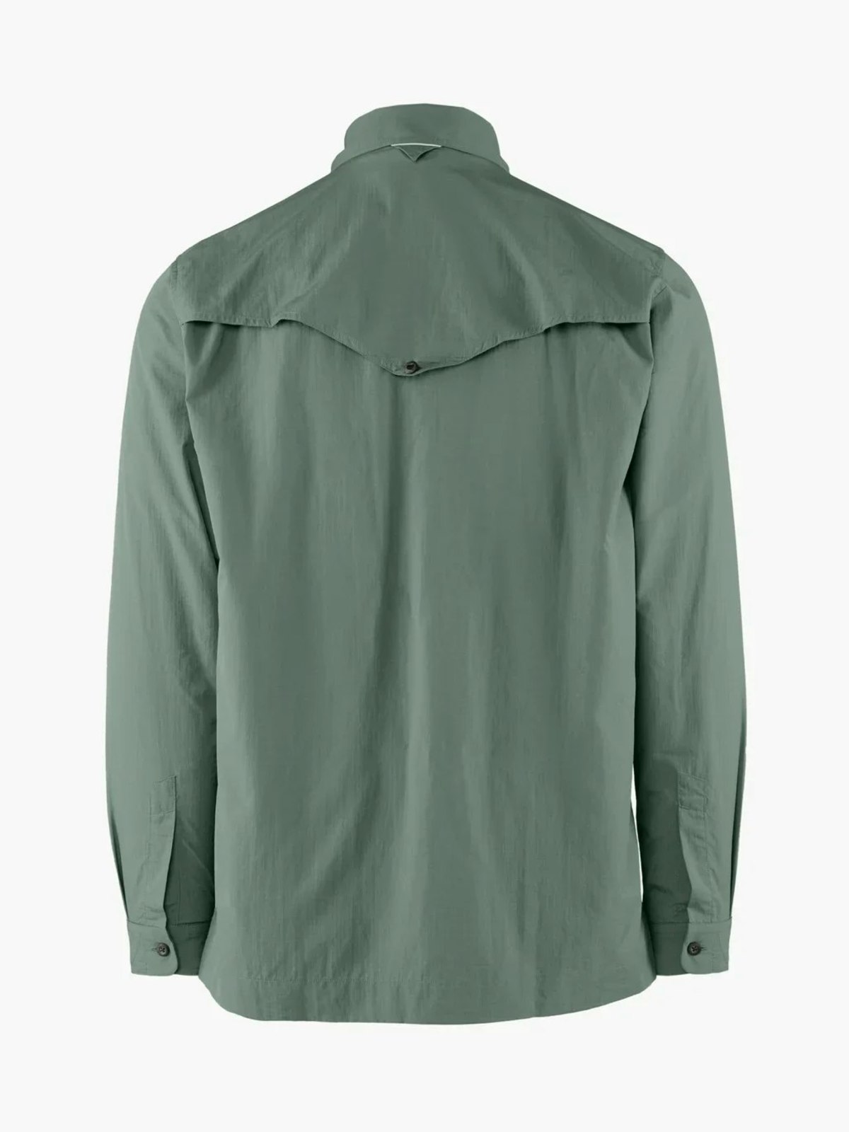 Klättermusen Syn LS Shirt - Green Lake - Image 6 of 7