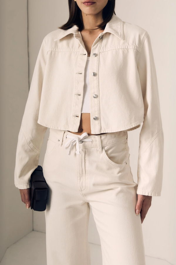 Le Jean Swing Shirt Jacket