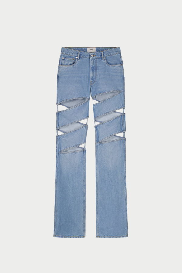Coperni Spiral Denim Pants