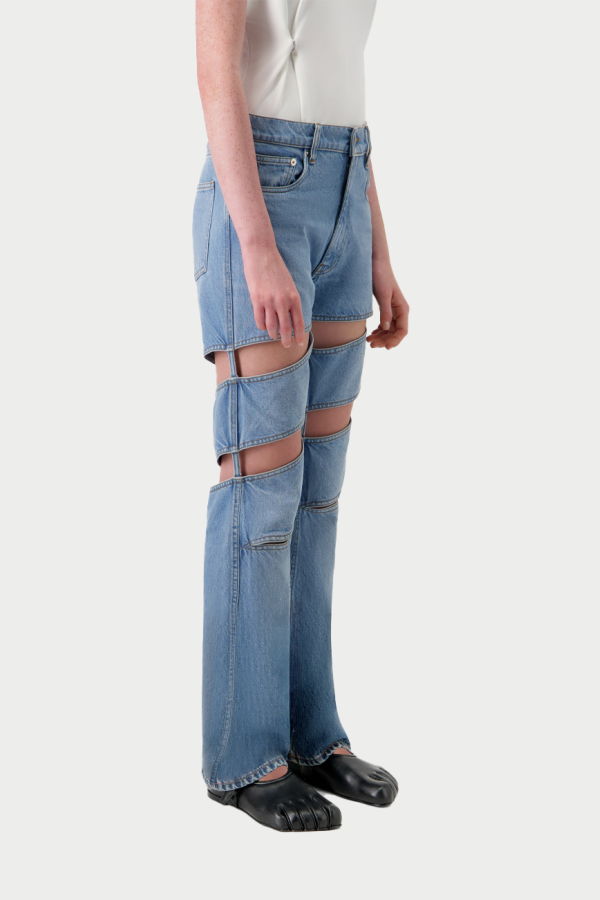 Coperni Spiral Denim Pants