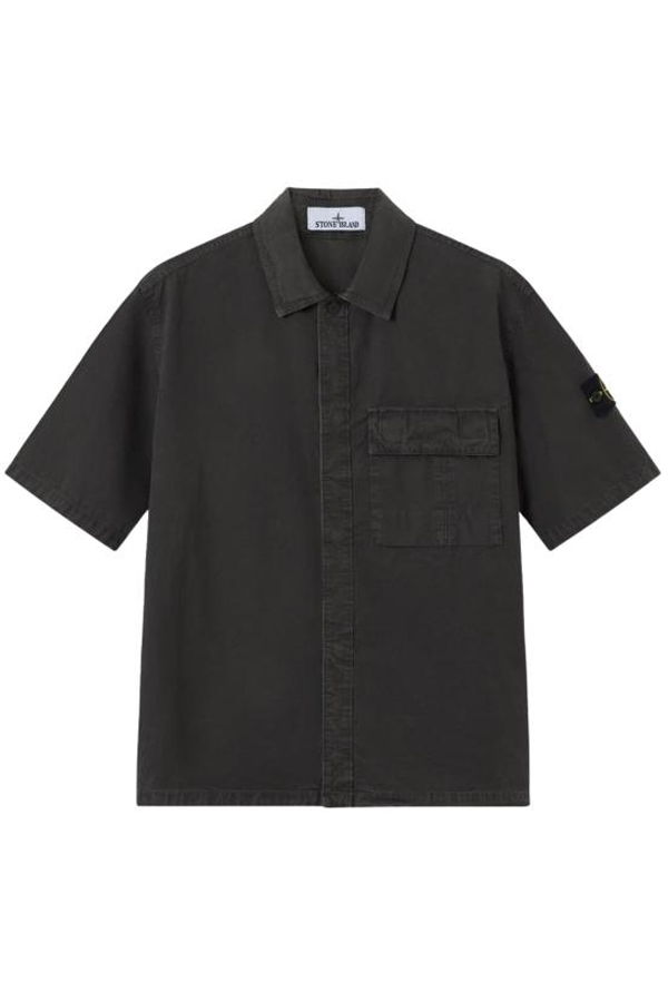 Stone Island Short Shirt - Dark Gray