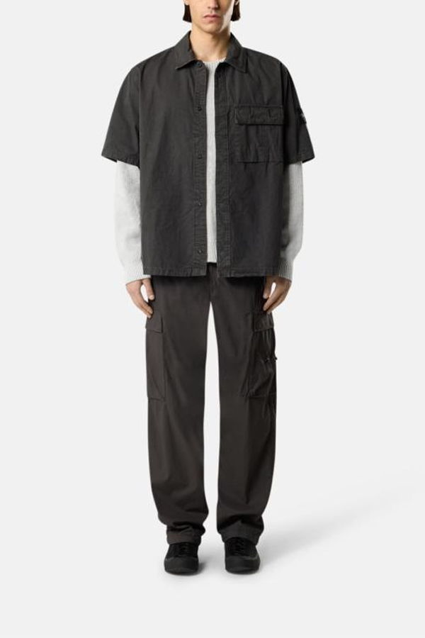 Stone Island Short Shirt - Dark Gray