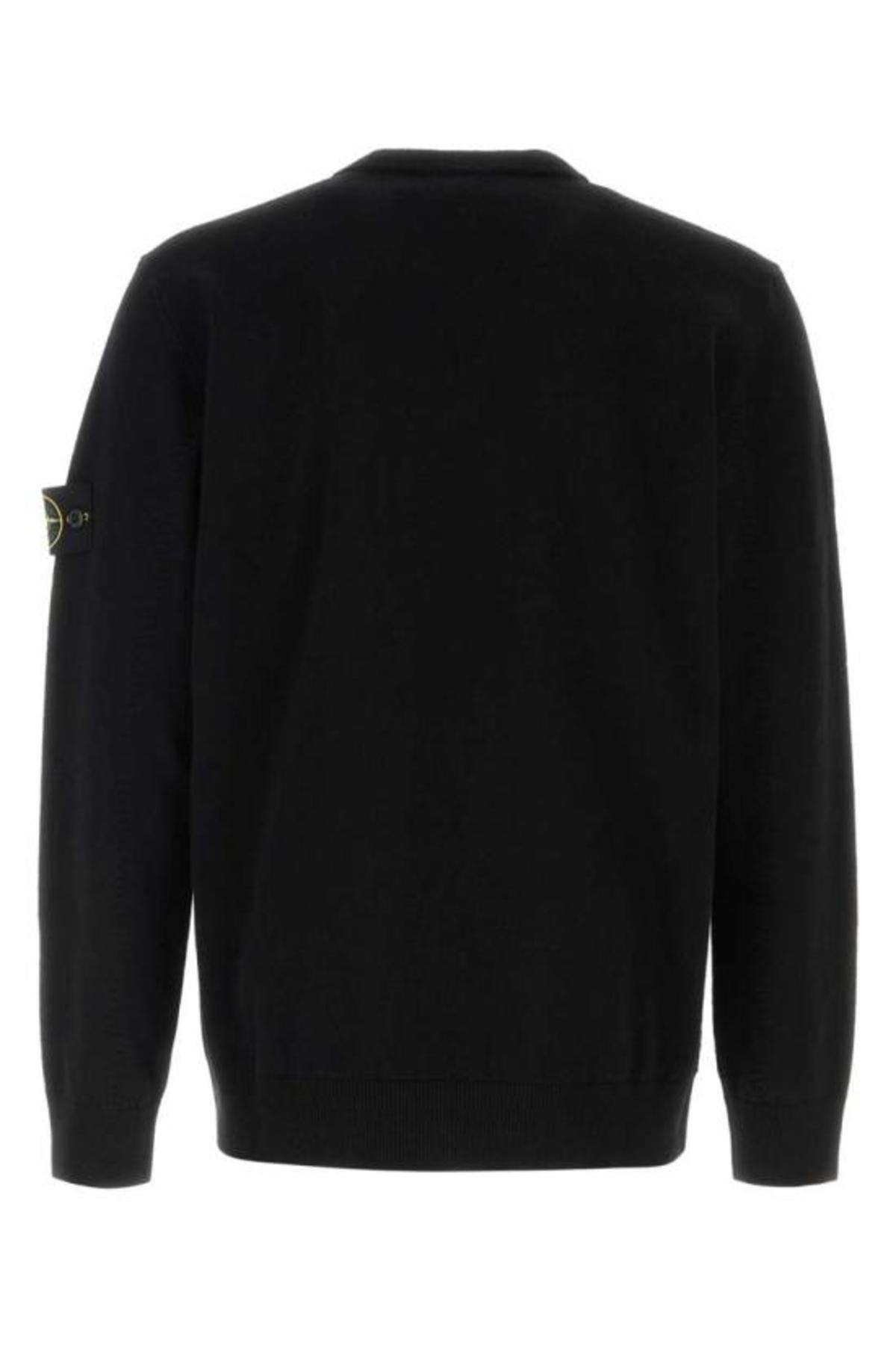 Stone Island Sweater - Black - Image 2 of 2