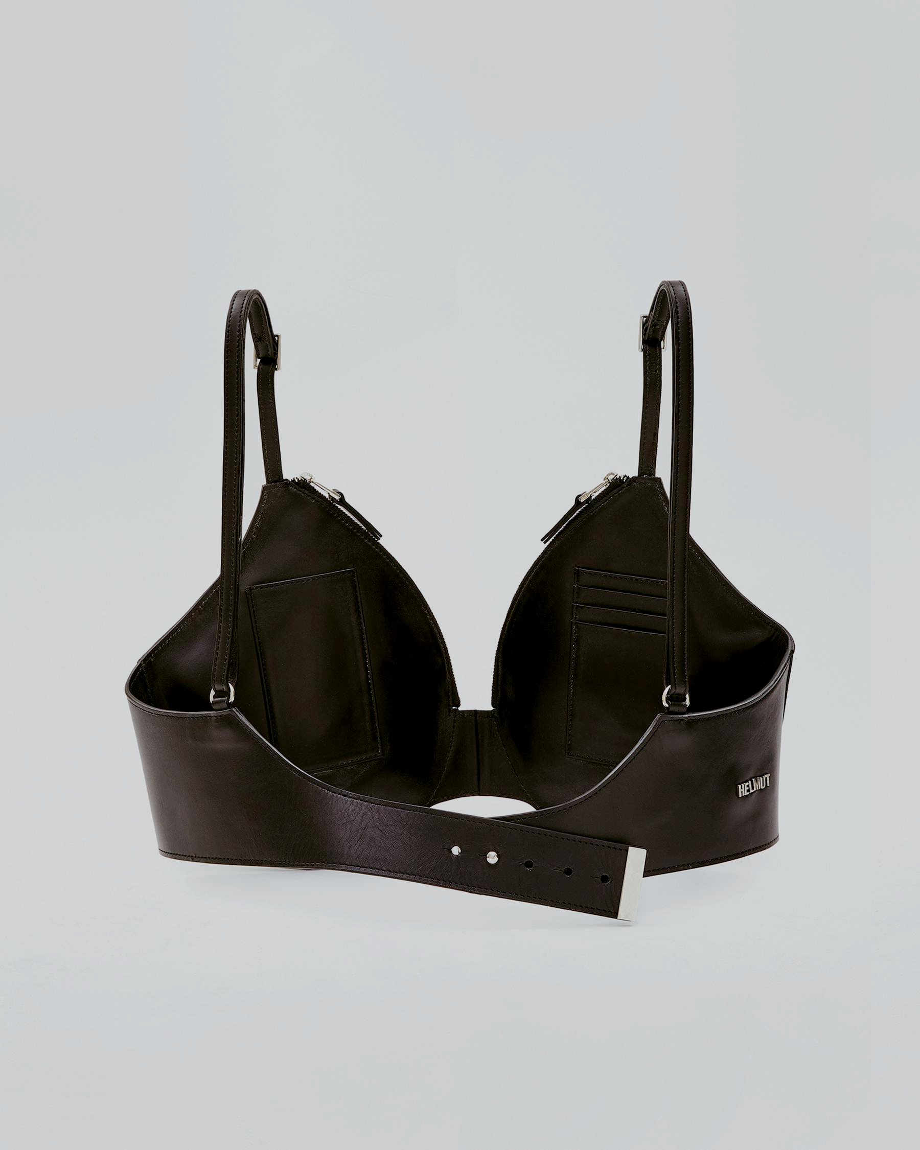 Helmut Lang Leather Bra Bag Black Garmentory