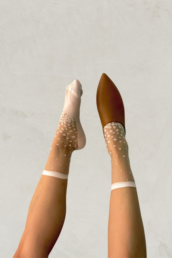 Atelier St Eustache Nakameguro Socks - Nakameguro White