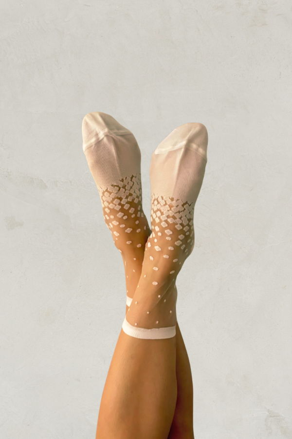 Atelier St Eustache Nakameguro Socks - Nakameguro White