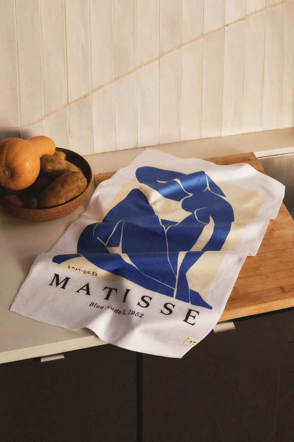 Slowtide Blue Nude II Quick-Dry Kitchen Towel