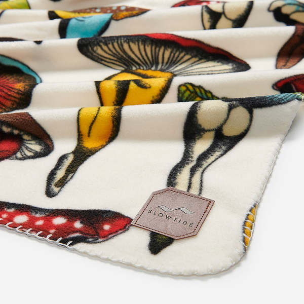 Slowtide Tiger Style Fleece Throw Blanket