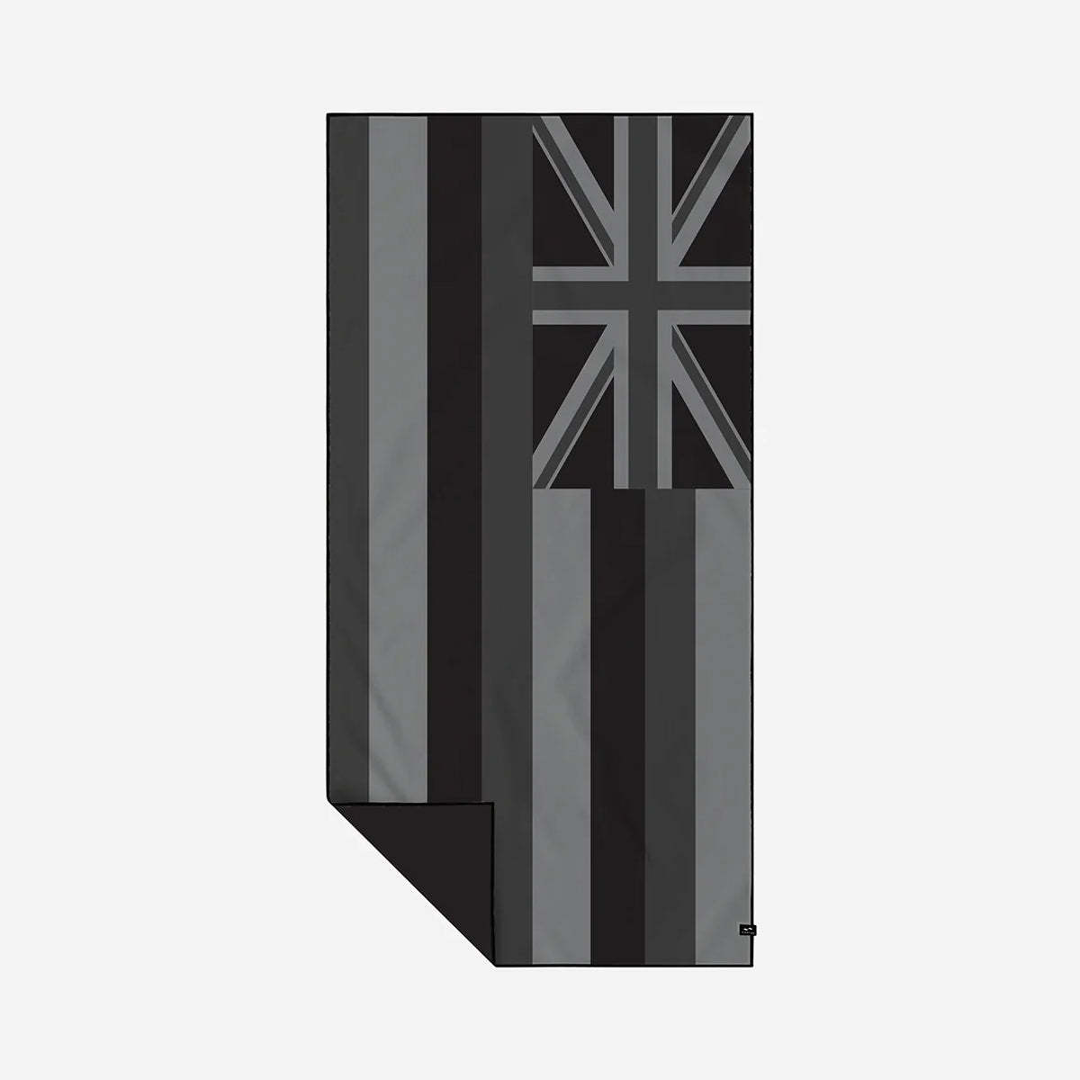 Slowtide Hawaii Flag Performance Quick Dry Travel Towel - Black/Gray - Image 1 of 3