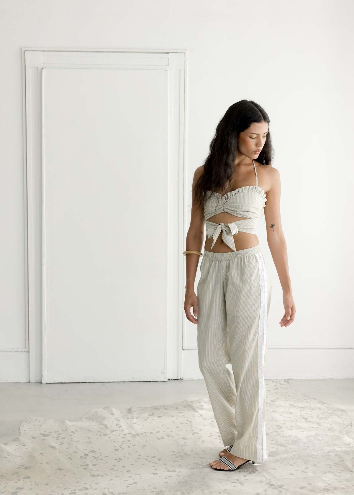 A Bronze Age Cha Cha Bra - Marigold Stripe - Image 2 of 4