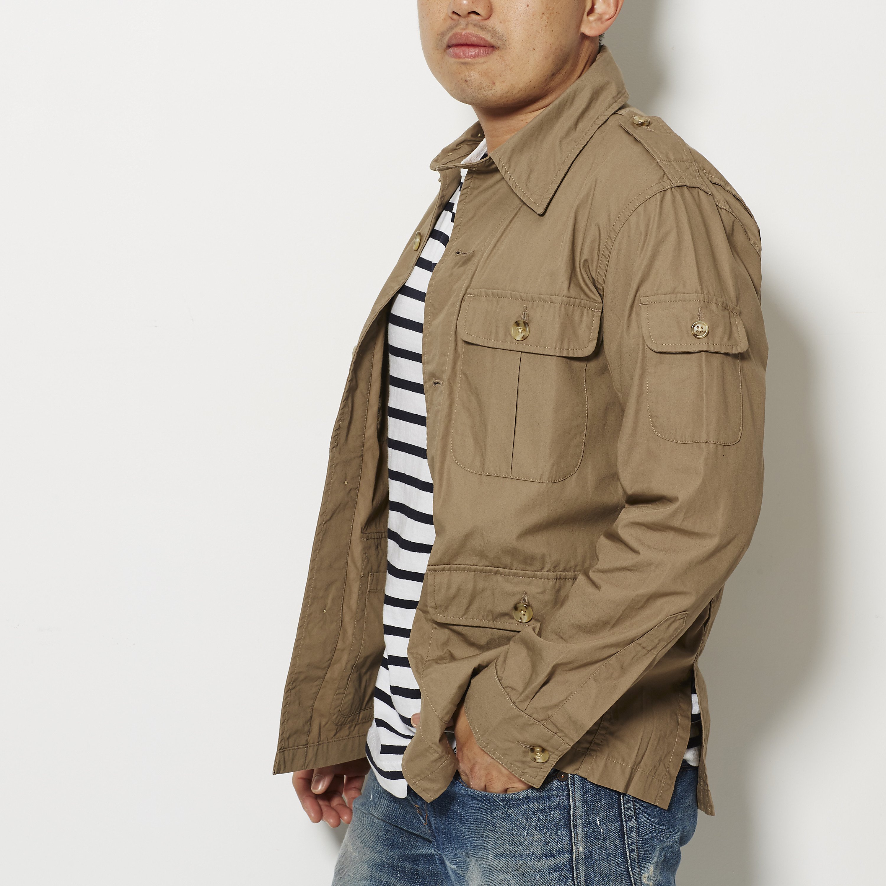 Battenwear Correspondent Jacket Khaki Garmentory