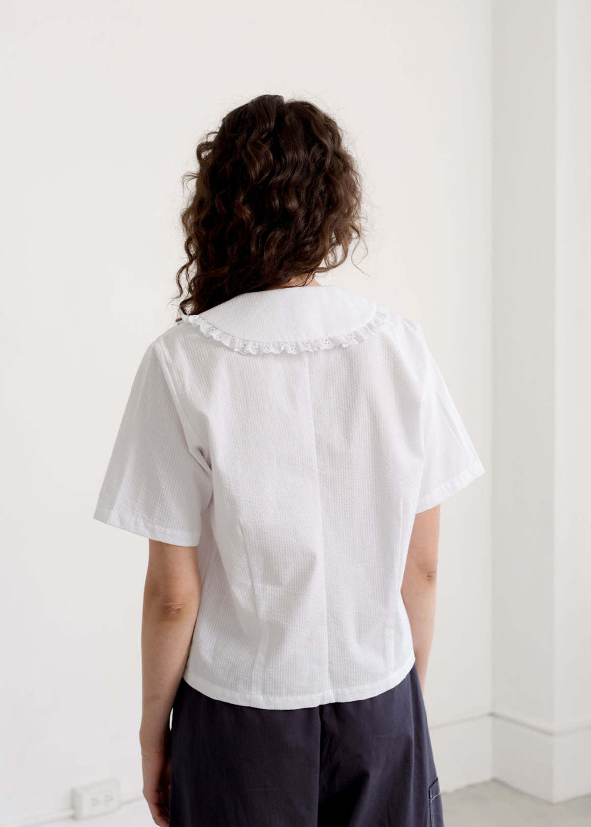 A Bronze Age Marinero Top - White Solstice - Image 3 of 4