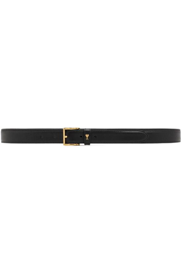 AMI Leather Belt - Black