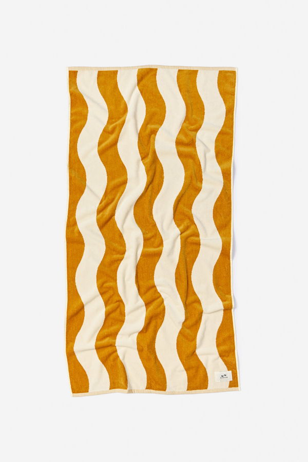 Slowtide Stripe Premium Woven Towel - Brush