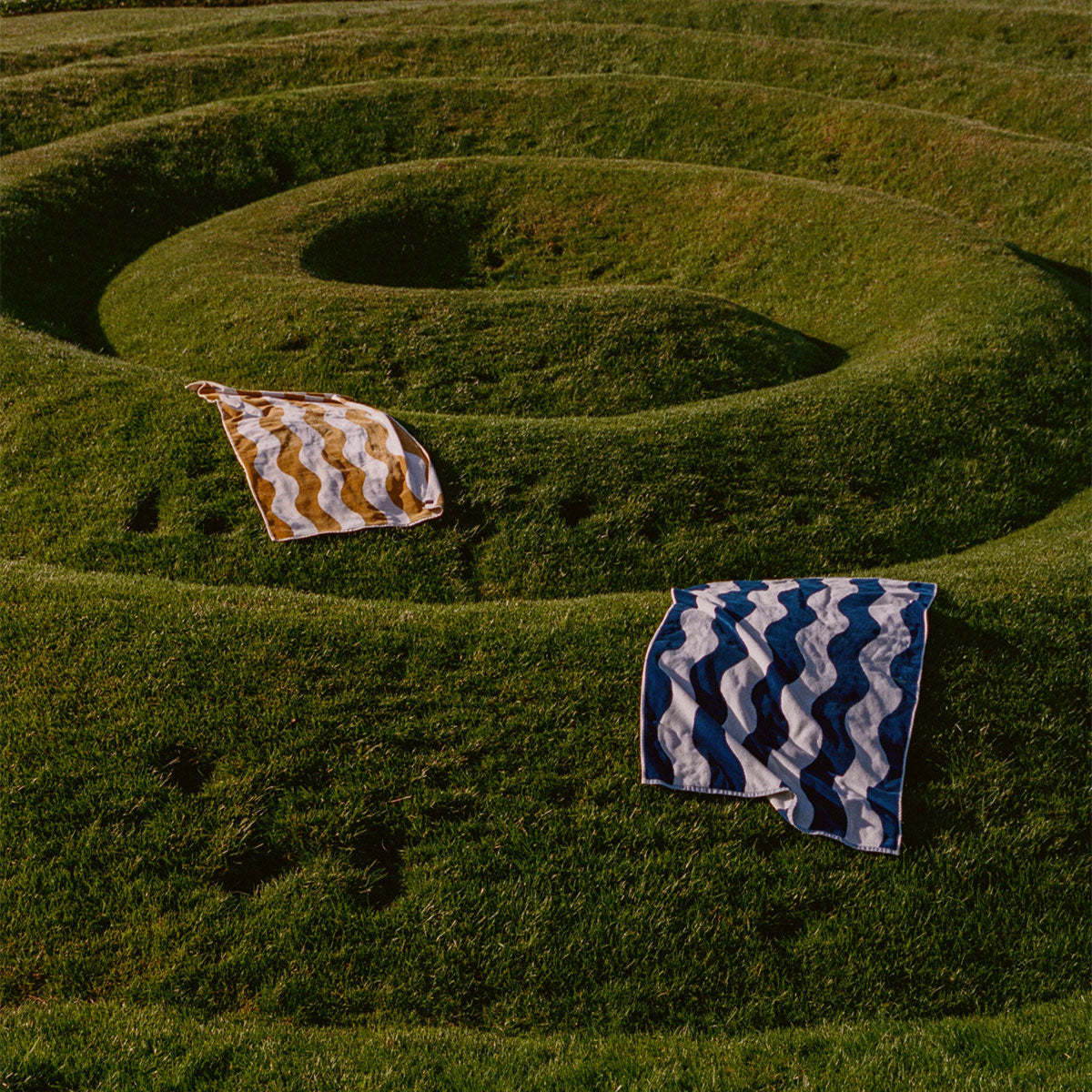 Slowtide Stripe Premium Woven Towel - Brush - Image 3 of 4