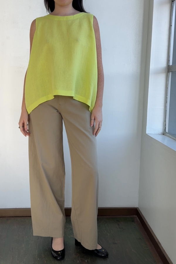 Vintage 6397 Khaki Wide Leg Pants