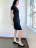 Vintage Omo Norma Kamali Dress - Black - Thumbnail 3